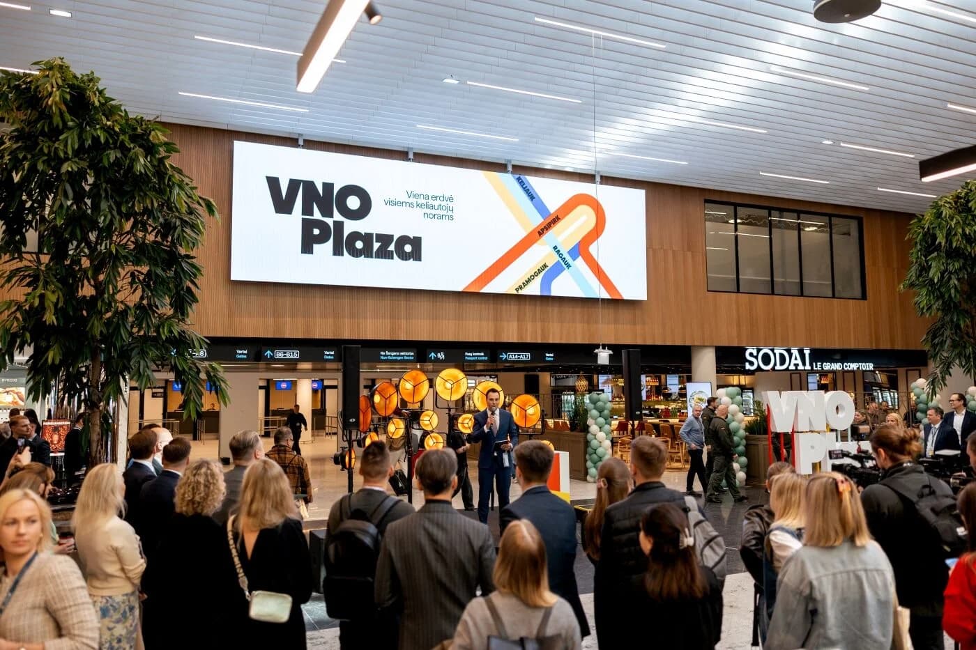 Vilniaus oro uoste atidaryta „VNO Plaza" | VisitVilnius.lt