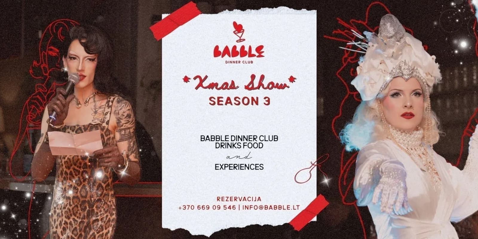 Babble Dinner Club | Xmas Show | 12.12, событие в Вильнюсе