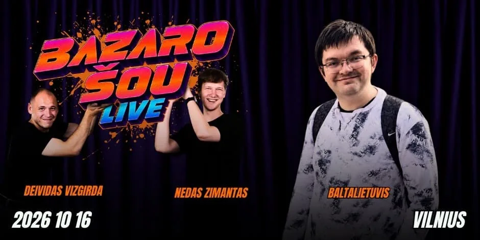 ШОУ BAZARO | ВИЛЬНЮС | BALTALIETUVIS | 10.16, событие в Вильнюсе