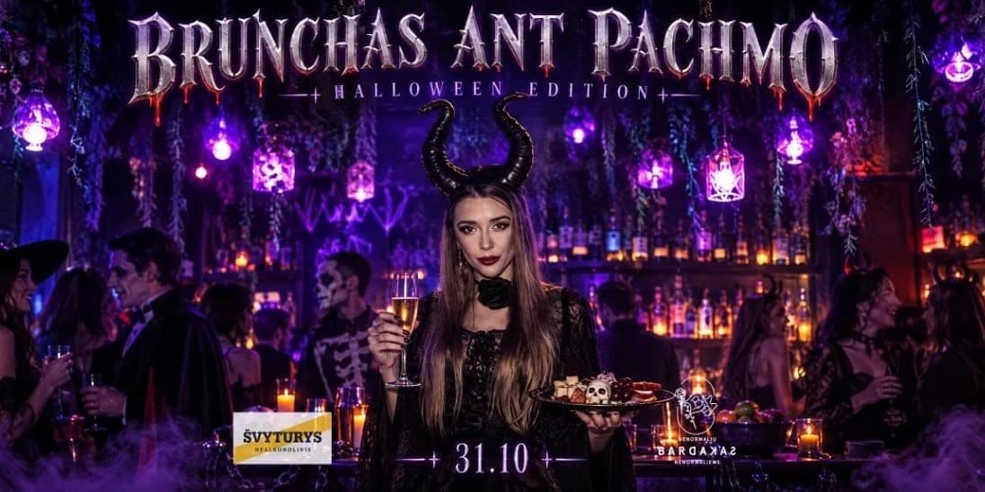Brunch'as ant Pachmo (Halloween edition), renginys Vilniuje