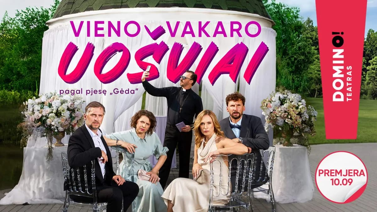 Театр DOMINO | Премьера СВАТЫ НА ОДИН ВЕЧЕР, событие в Вильнюсе