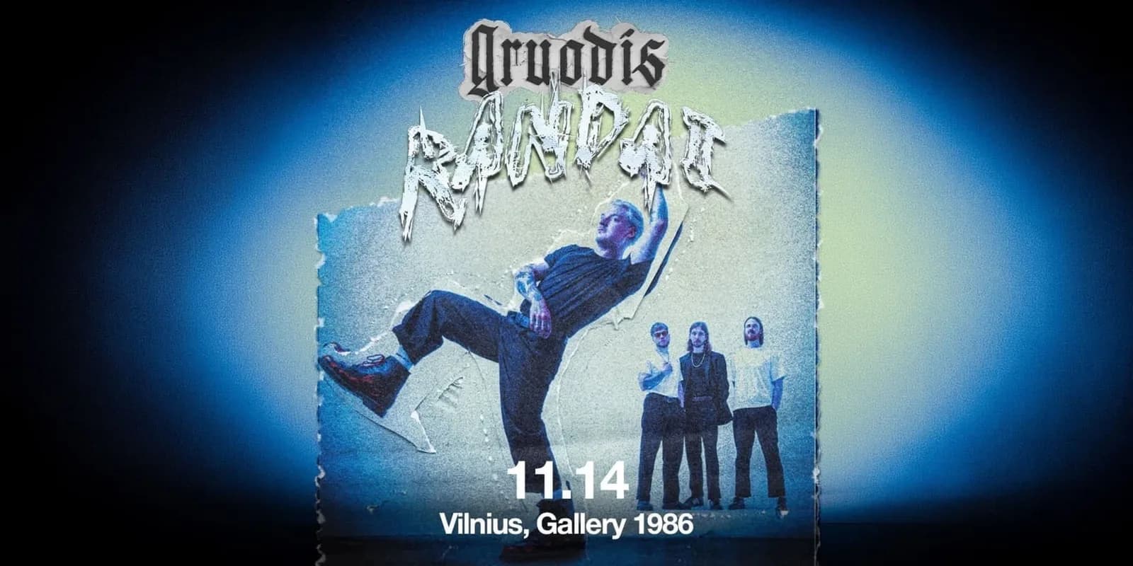 Gruodis – “RANDAI” Vilnius 11.14 Gallery 1986, событие в Вильнюсе