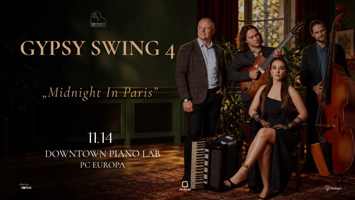 GYPSY SWING 4 | Midnight In Paris, renginys Vilniuje