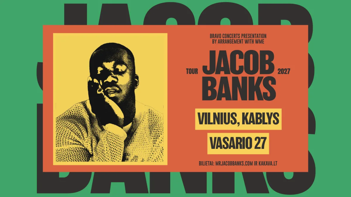 Jacob Banks, renginys Vilniuje