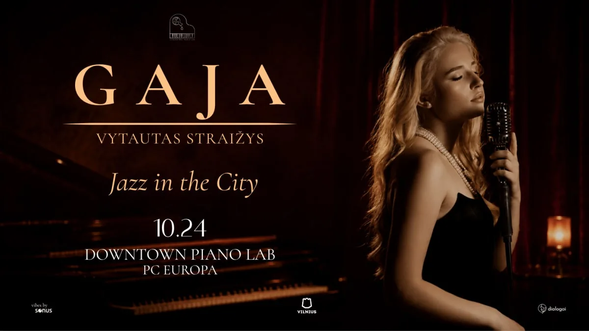 Jazz In The City | GAJA и Витаутас Страйжис, событие в Вильнюсе