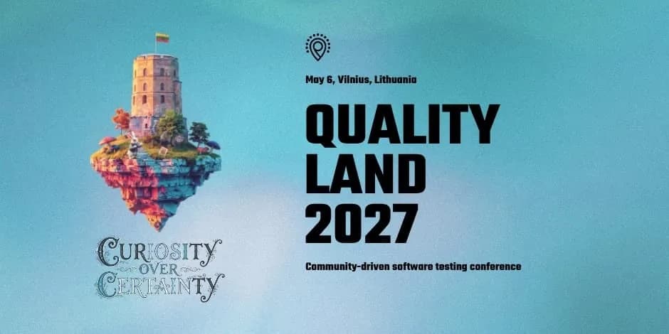 Конференция Quality Land, событие в Вильнюсе