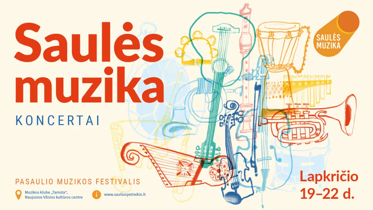 „Saulės muzika“ | Фестиваль мировой музыки, событие в Вильнюсе