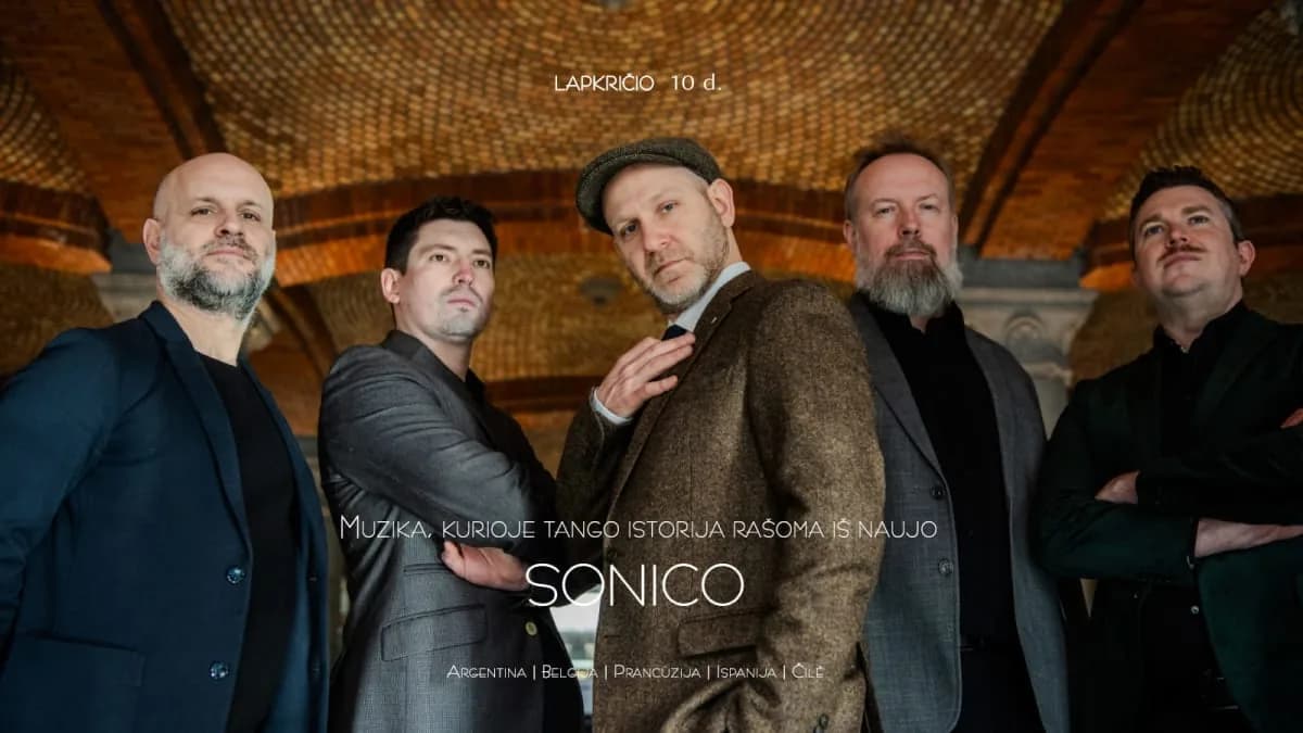 SONICO — ТАНГО-революция, событие в Вильнюсе