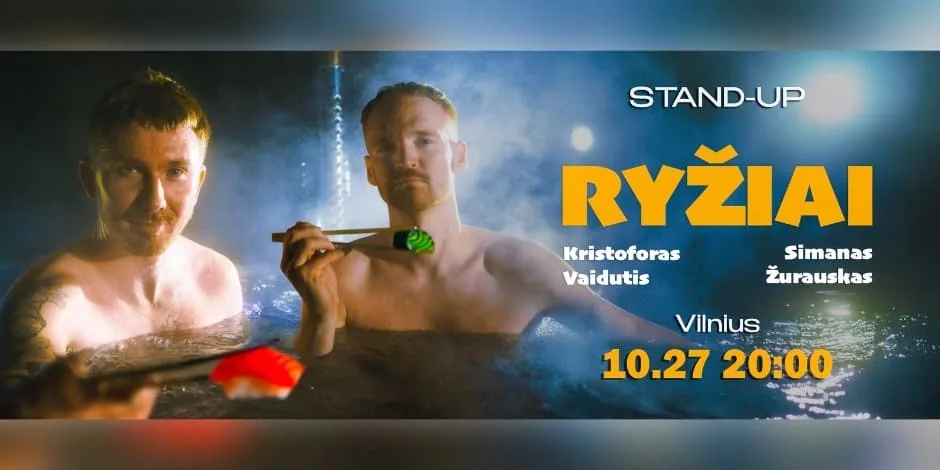 STAND UP | RYŽIAI | VILNIUS, событие в Вильнюсе