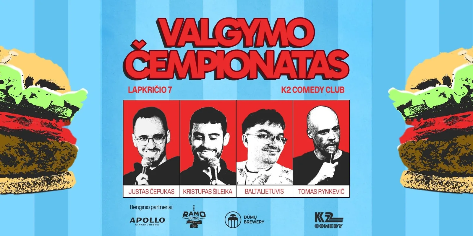 VALGYMO ČEMPIONATAS, renginys Vilniuje