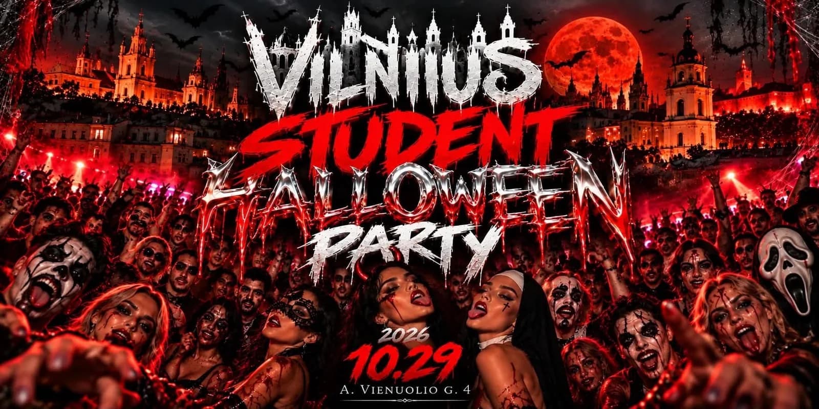 VILNIUS STUDENT HALLOWEEN PARTY 2026, renginys Vilniuje