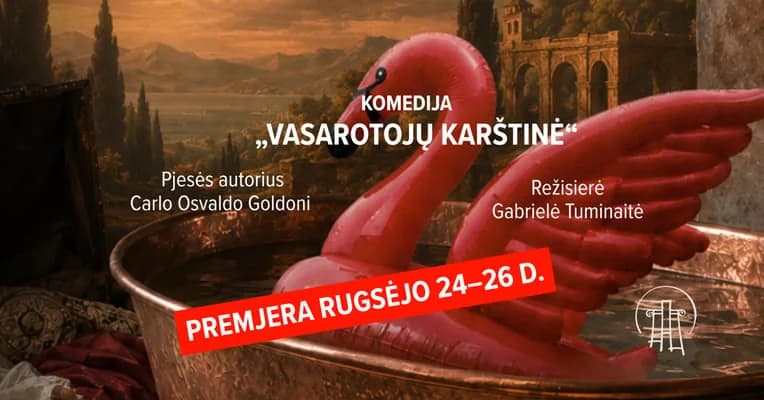 Премьера ВМТ | „VASAROTOJŲ KARŠTINĖ“, событие в Вильнюсе