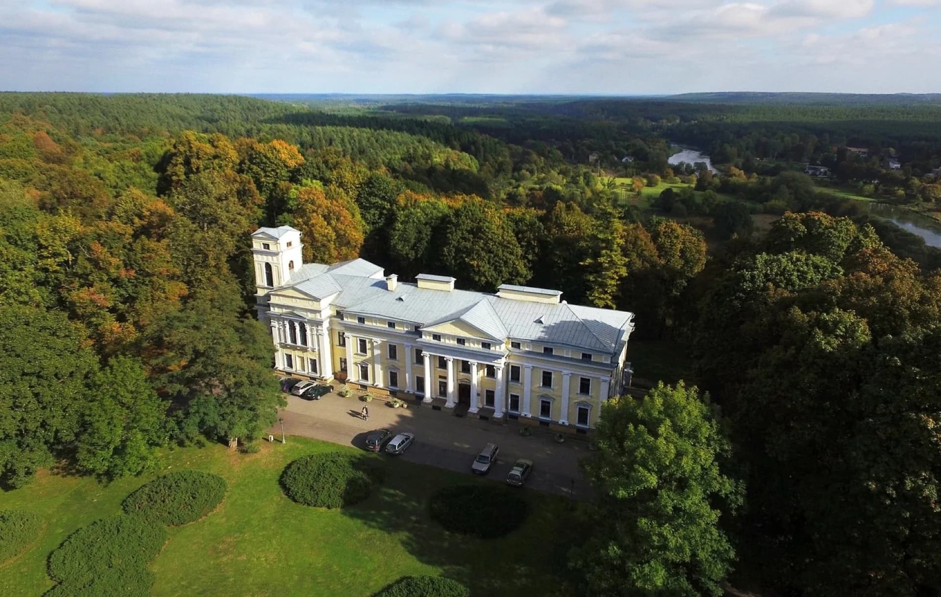 Dwór Verkiai, atrakcja w Wilnie