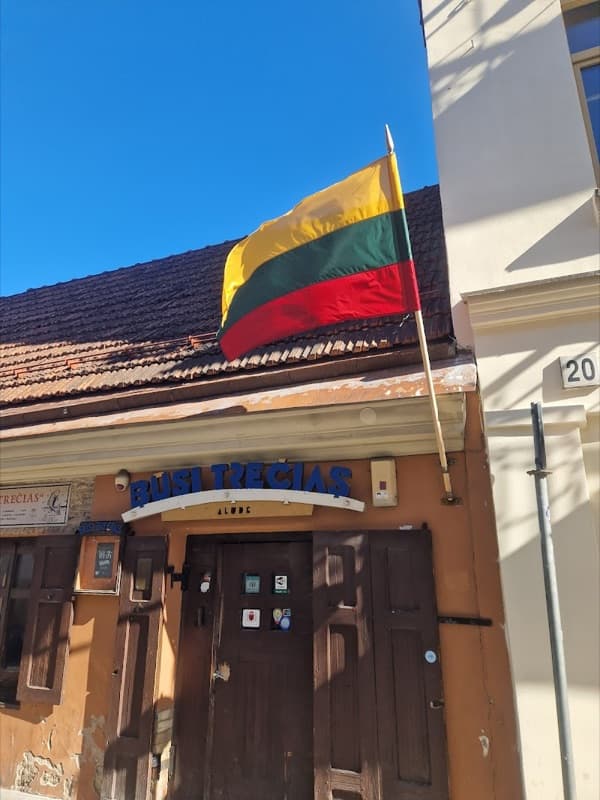 Būsi trečias, bar w Wilnie