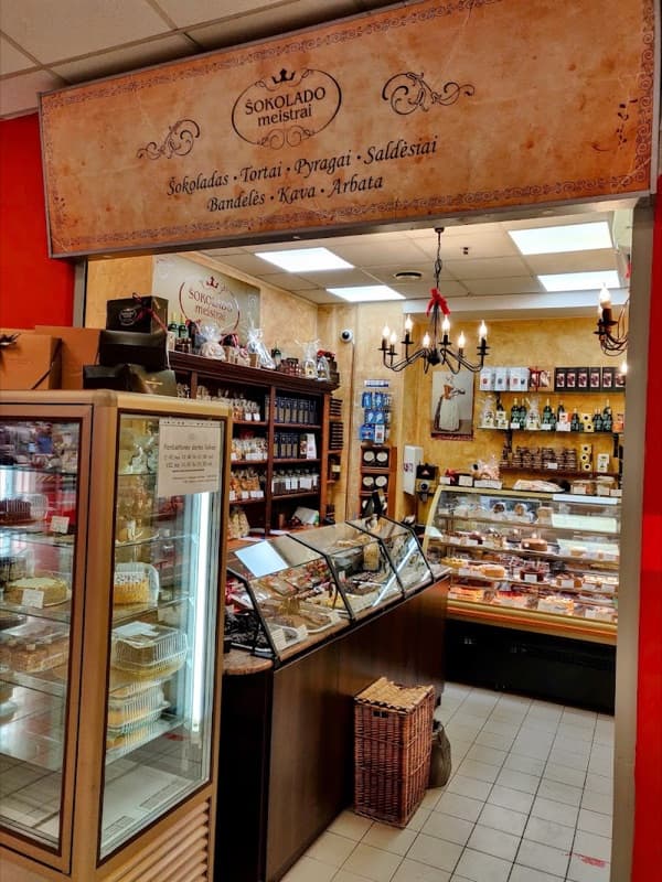 Chocolate artisans PC "Rimi", restauracja w Wilnie