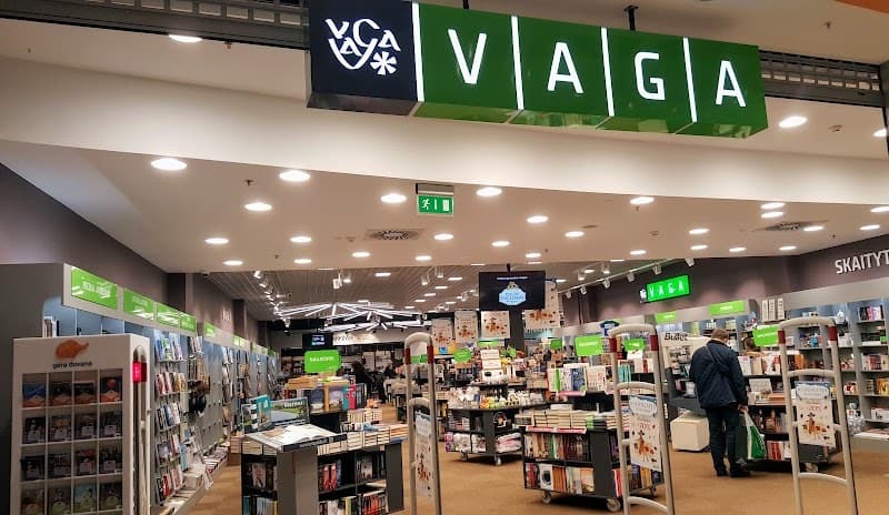 Księgarnia VAGA www.vaga.lt, sklep w Wilnie