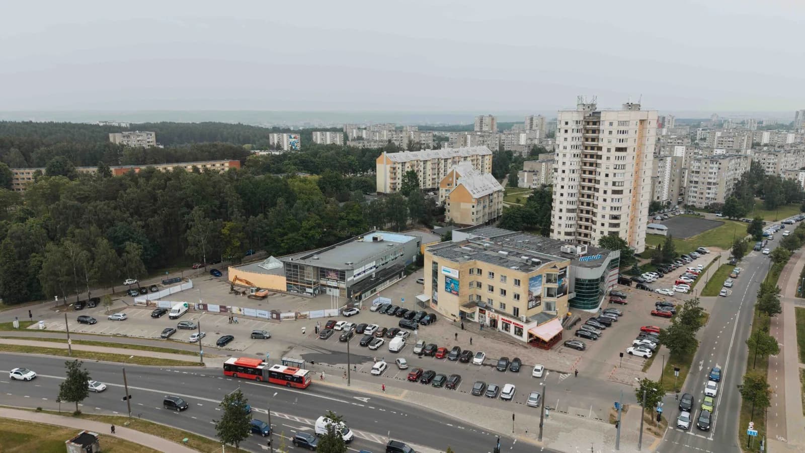 Ruošiamasi projekto „Jaunatis“ statyboms Fabijoniškėse