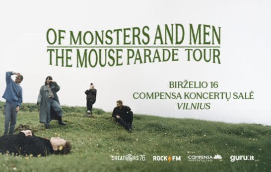 Of Monsters And Men, event in Vilnius