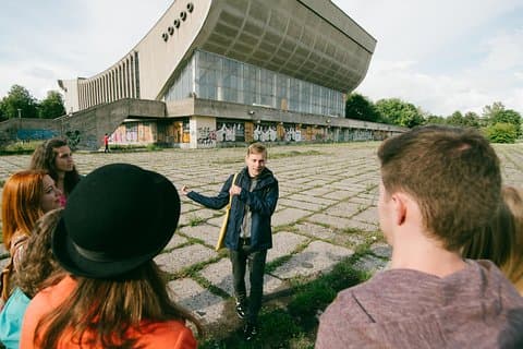 Regular walking tour of Soviet Vilnius, pramoga Vilniuje