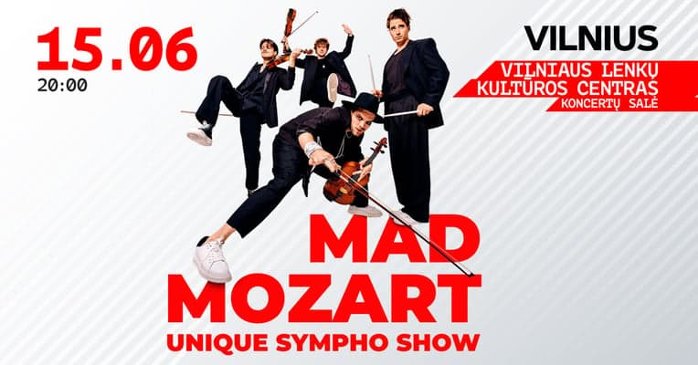 MAD MOZART, event in Vilnius