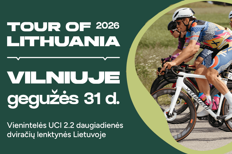 „Tour of Lithuania 2026” – finałowy etap w Wilnie, wydarzenie w Wilnie