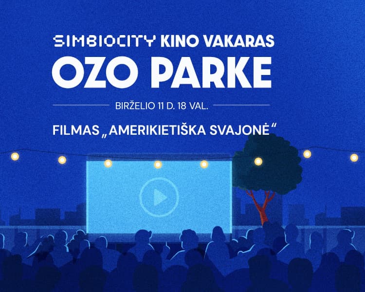 SIMBIOCITY Kinoabend im Ozas Park, Veranstaltung in Vilnius
