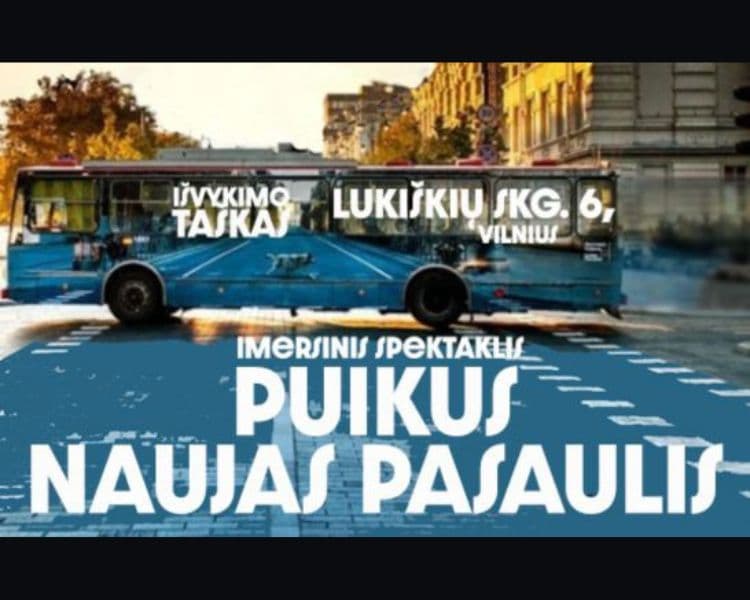 Schöne neue Welt, Veranstaltung in Vilnius