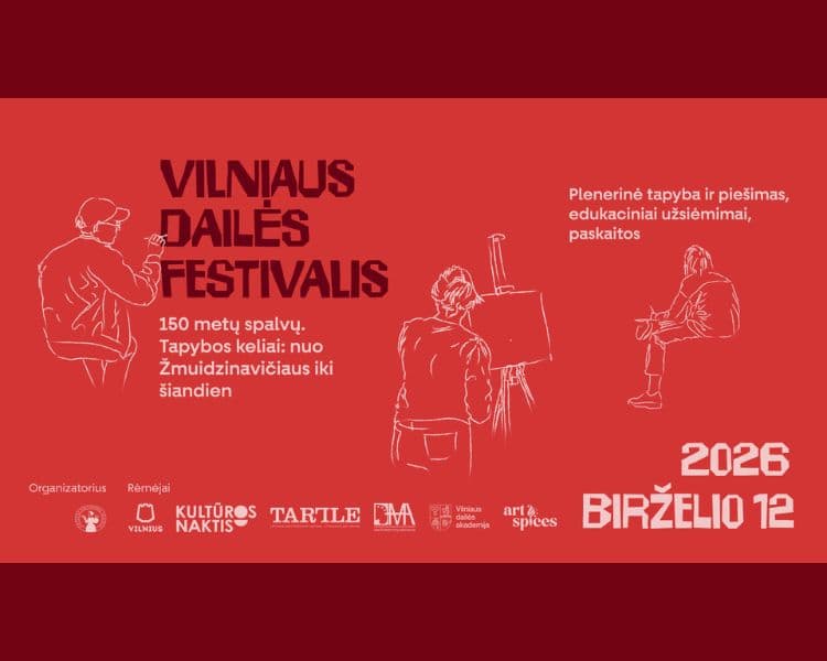 Vilniaus dailės festivalis ’26 | Kultūros naktis, Veranstaltung in Vilnius
