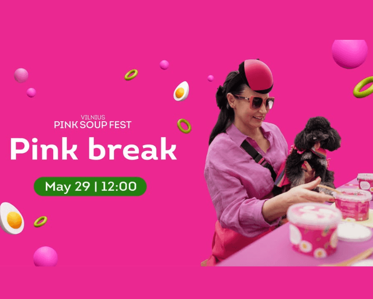 PINK BREAK – przerwa obiadowa z chłodnikiem litewskim, wydarzenie w Wilnie