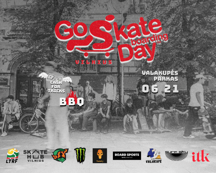 Go Skateboarding Day 2026 Vilnius, event in Vilnius