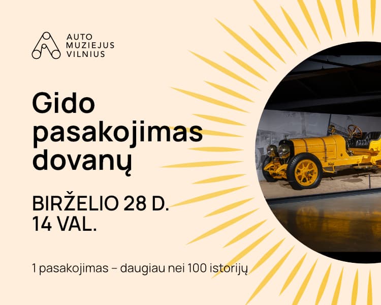 Automuziejus Vilnius offers a guided tour, event in Vilnius