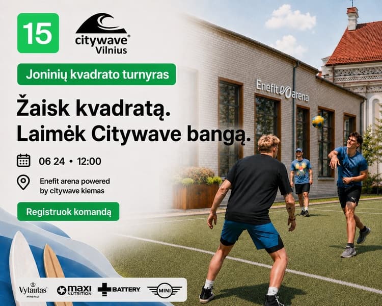 15min Midsummer Dodgeball Tournament, event in Vilnius