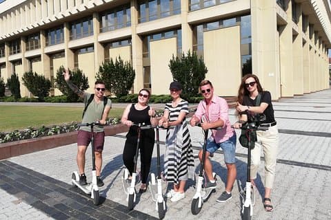 Экскурсия по основным достопримечательностям Вильнюса на скутере, pramoga Vilniuje