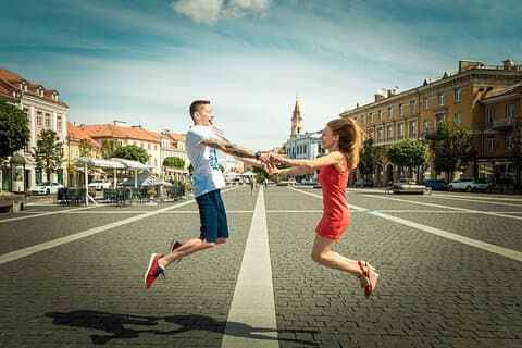 Privati fotosesijos ekskursija Vilniuje, pramoga Vilniuje