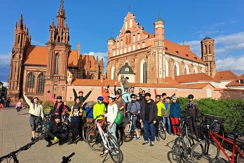 Велосипедный тур по основным достопримечательностям Вильнюса: «Знаковые места и скрытые жемчужины», pramoga Vilniuje