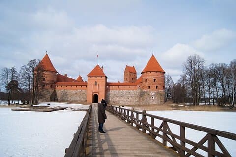Raquettes à Trakai, pramoga Vilniuje