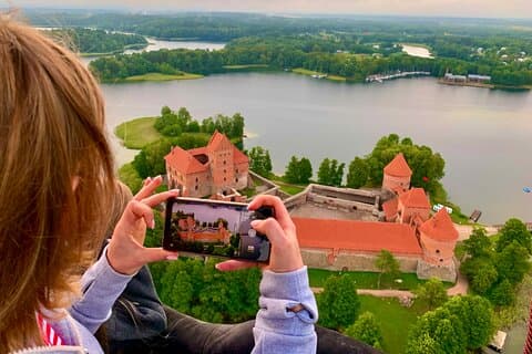 Luxury Private Hot Air Balloon Ride in Trakai, pramoga Vilniuje