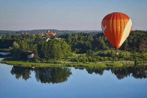 Hot Air Balloon Ride in Nemencine, pramoga Vilniuje