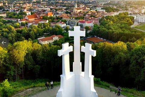 Vilnius et Kaunas depuis 7 Collines, pramoga Vilniuje