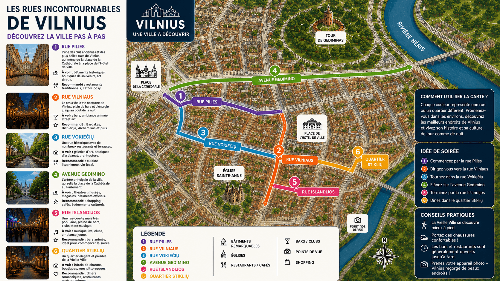 Les rues les plus importantes de Vilnius : là où commence la vraie vie urbaine — Attractions | VisitVilnius.lt